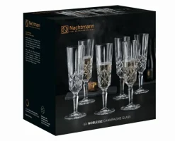 Lot de 6 verres à champagne NOBLESSE-Nachtmann New