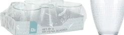 Lot de 6 verres KITCHEN