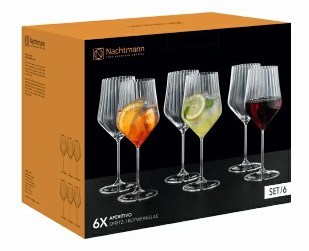 Lot de 6 verres à vin rouge APERITIVO-Nachtmann Hot