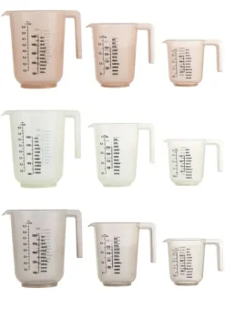 Lot de 3 verres mesureurs DAY