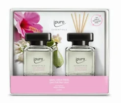 Lot de diffuseurs de parfum FLOWER BOWL 2X50ML-Ipuro Clearance