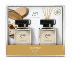 Lot de diffuseurs de parfum Ipuro CEDAR WOOD 2X50ML