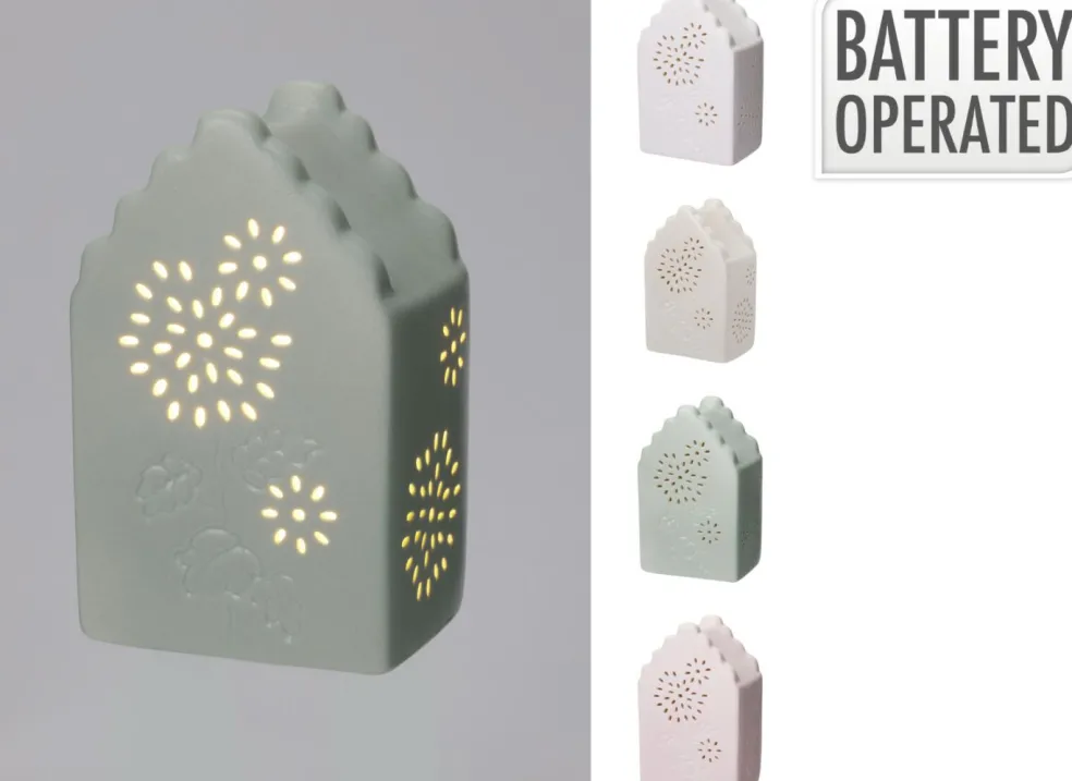 Maison avec LED DEKO