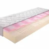 Matelas 5 zones en mousse haute résilience 90 x 190 cm ALLMED Gel 1000