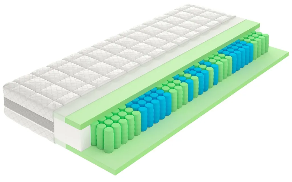 Matelas enroulable COMFORT-KS-TFK-H3-MSA Moderne Schlaf Art Best