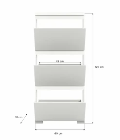 Meuble à chaussures à abattants HADERO-Xonox Clearance