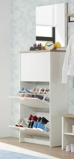 Meuble à chaussures à abattants DENVER-Mäusbacher New