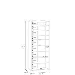 Meuble à chaussures ALICE SPRINGS-Forte Clearance