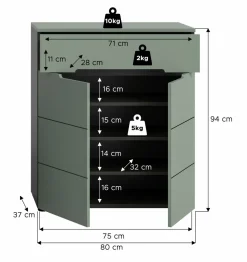Meuble à chaussures GOBA