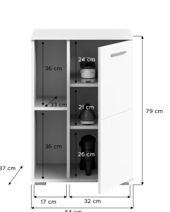 Meuble à chaussures WOLDIYA
