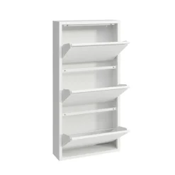 Meuble à chaussures avec abattants BERT