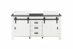 Meuble bas avec double vasque SHERWOOD