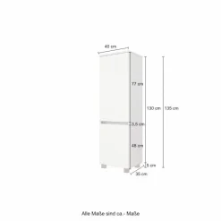 Meuble demi-colonne 40 cm KOPENHAGEN-Held Hot