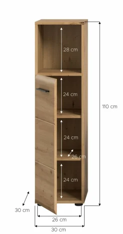 Meuble demi-colonne BONGA-Xonox Online