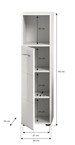 Meuble demi-colonne BONGA-Xonox Hot