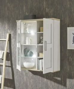 Meuble haut vitrine BIEL