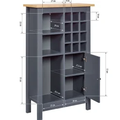 Meuble range-bouteilles ROTTERDAM-Inter Link Online