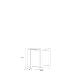 Meuble sous lavabo LOKKO