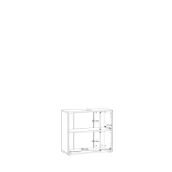 Meuble sous lavabo LOKKO