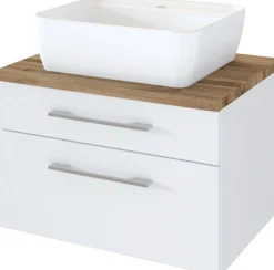 Meuble sous vasque 60 avec vasque à poser DAVOS