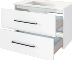 Meuble sous vasque 80 avec vasque en fonte minérale LUZERN-Held Online