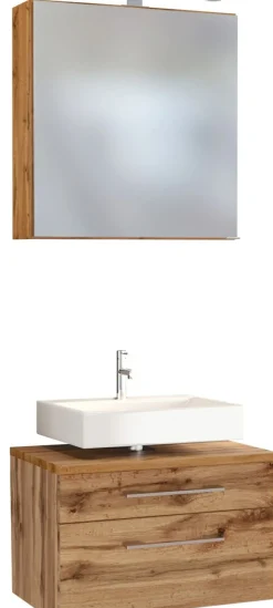 Meuble sous vasque 60 avec armoire de toilette DAVOS-Held Online