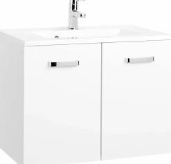 Meuble sous vasque 70 avec vasque en fonte minérale BOLOGNA-Held Clearance