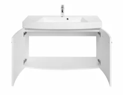 Meuble sous vasque 100 avec vasque en fonte minérale FLORIDA-Held Online