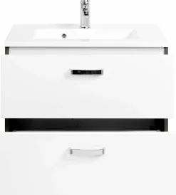 Meuble sous vasque 60 avec vasque en fonte minérale BOLOGNA-Held Best