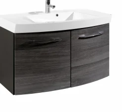 Meuble sous vasque 100 avec vasque en fonte minérale FLORIDA-Held New