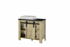 Meuble sous vasque avec vasque SHERWOOD-IMV Outlet