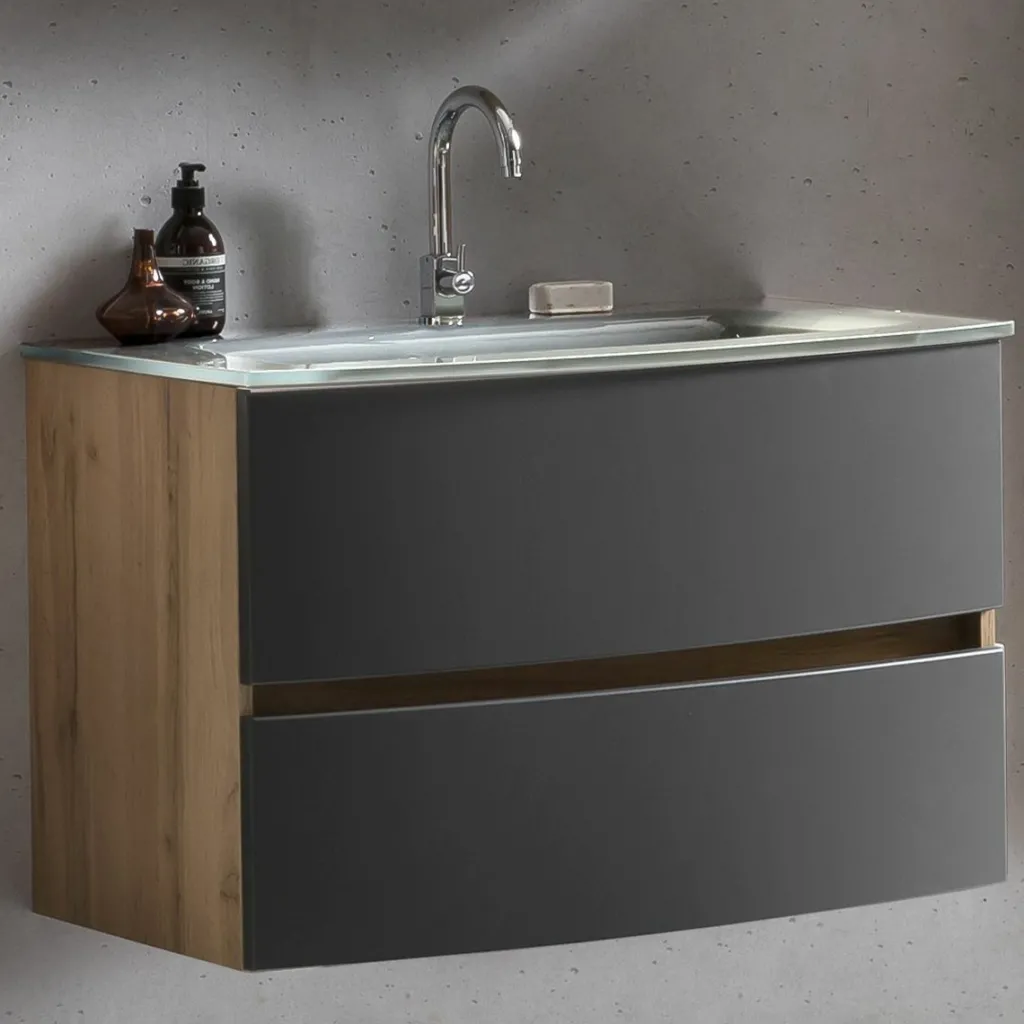 Meuble sous vasque avec vasque KOPENHAGEN-Held Sale