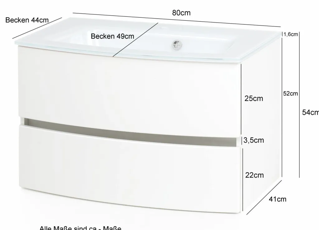Meuble sous vasque avec vasque KOPENHAGEN-Held Sale