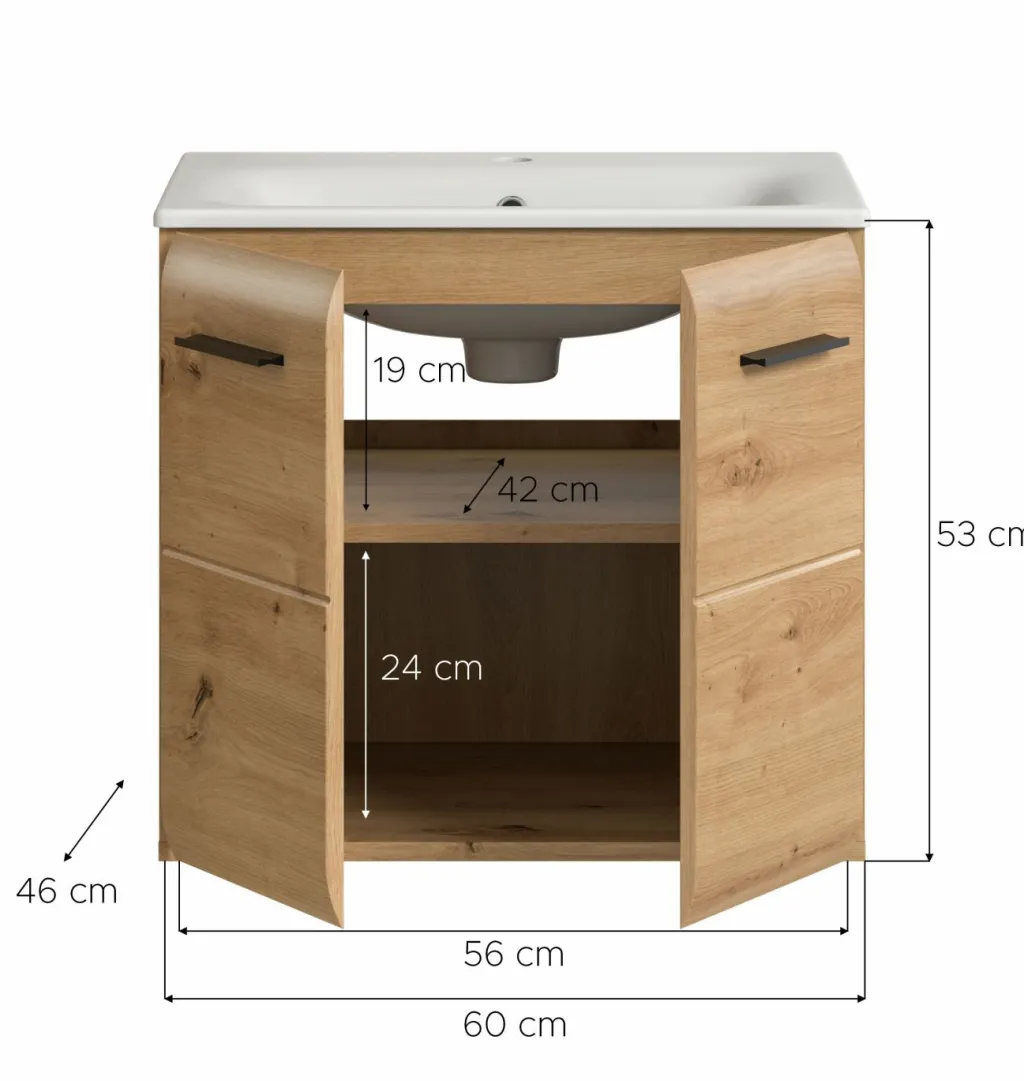 Meuble sous vasque avec vasque BONGA-Xonox Sale