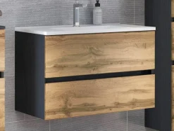 Meuble sous vasque avec vasque LUCCA-Held Outlet