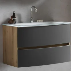 Meuble sous vasque avec vasque KOPENHAGEN-Held Outlet