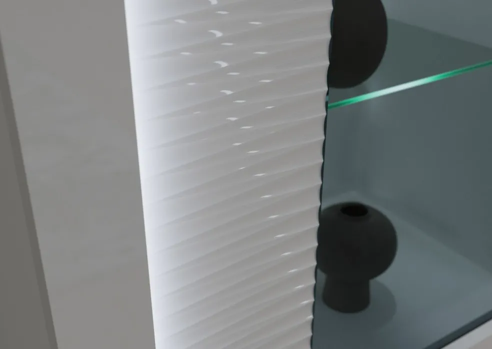 Meuble vitrine ADOLA