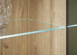 Meuble vitrine combiné CANTARA