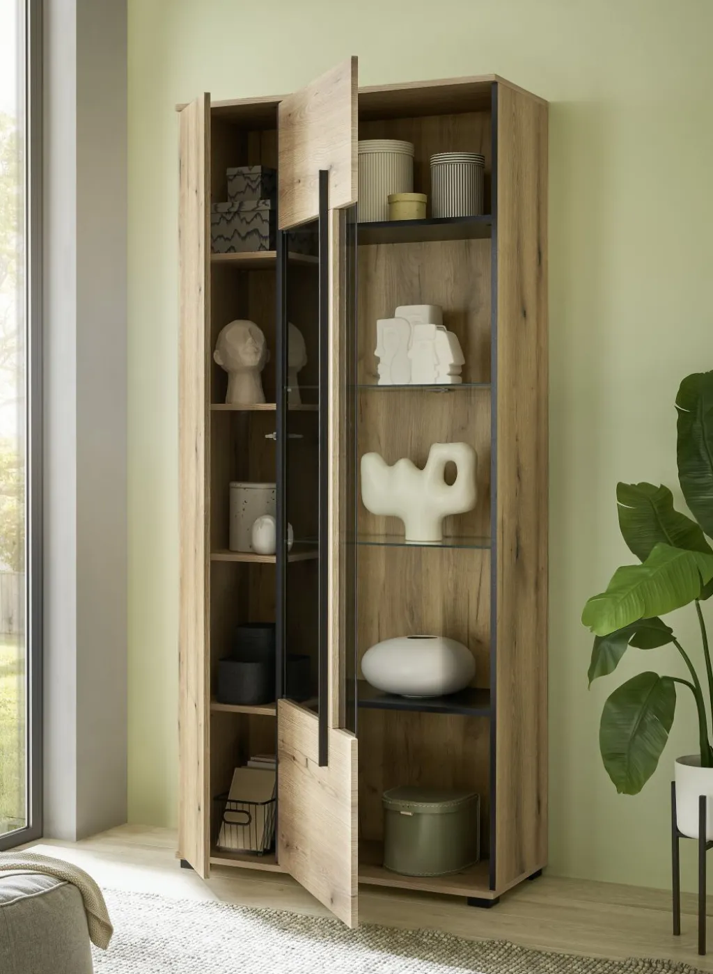 Meuble vitrine combiné CANTARA-IMV Sale