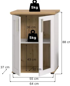 Meuble vitrine VERONA-Xonox Best