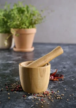 Mortier avec pilon en bambou DAY-Schou Company Clearance
