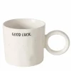 Mug avec anse et inscription GOOD LUCK-Boltze