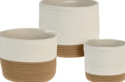 Panier en coton de taille moyenne ANTONIA