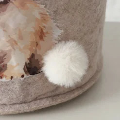 Panier en feutre lapin HANSI