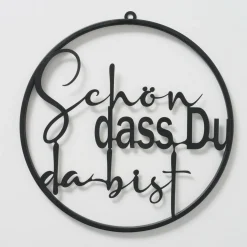 Panneau avec inscription WILLKOMMEN