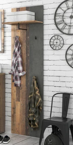 Panneau mural portemanteau SKIVE-Forte Online