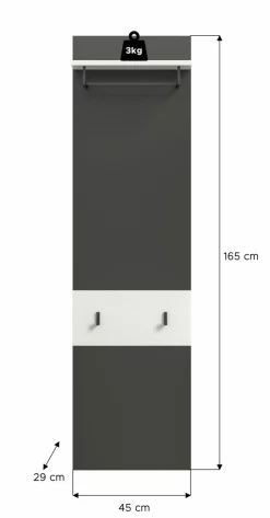 Panneau portemanteau GOBA
