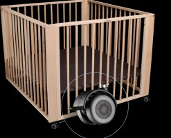 Parc pour bébé MORITZ-Tissi Hot