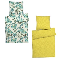 Parure de lit en coton renforcé 135x200cm Nicki