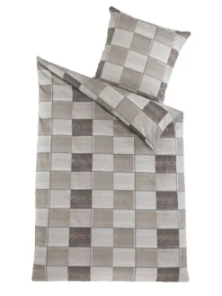 Parure de lit haut de gamme en coton renforcé KIRAN